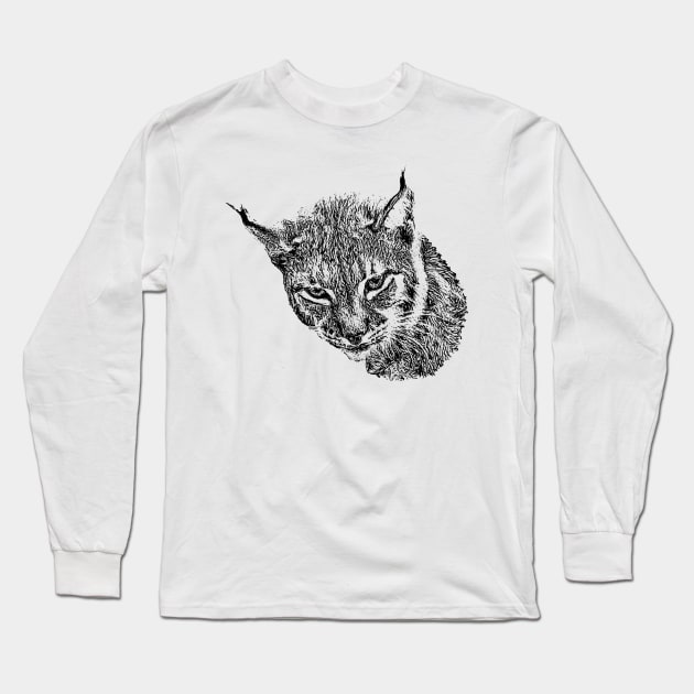 Lynx Long Sleeve T-Shirt by Guardi